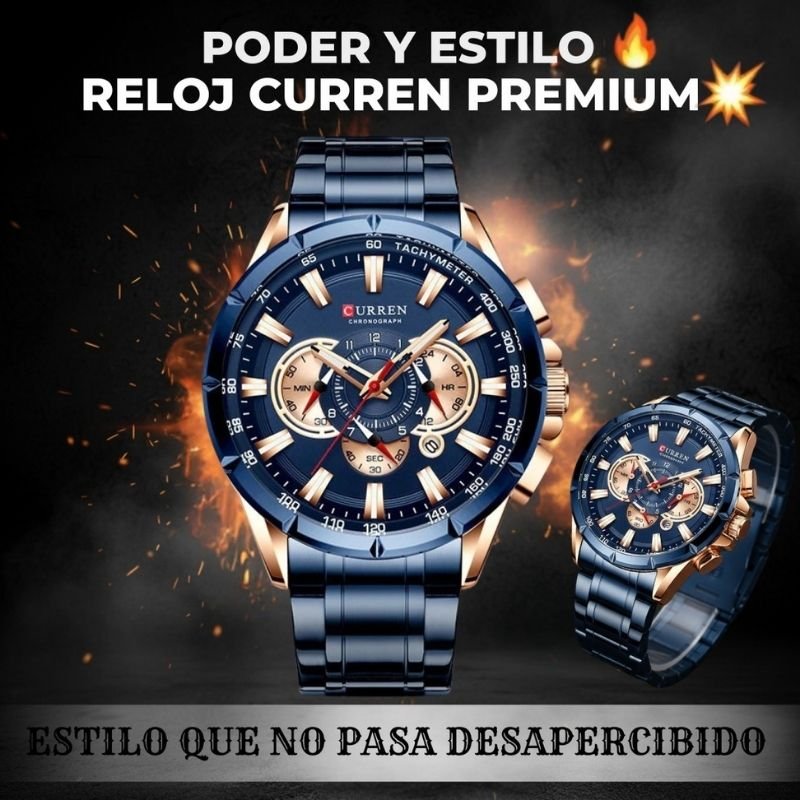 Reloj Curren 8363 Original Navidad