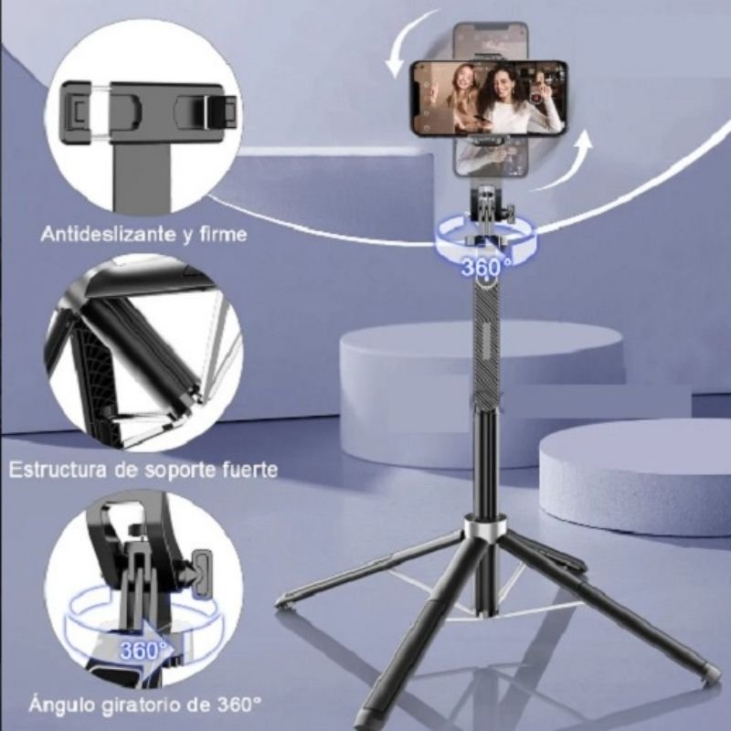 Tripode Para Celulares Control 170 Cm - Image 2