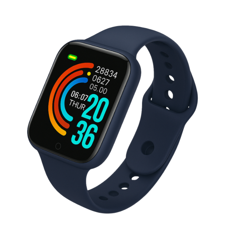 Reloj Inteligente Y68 Pro Azul