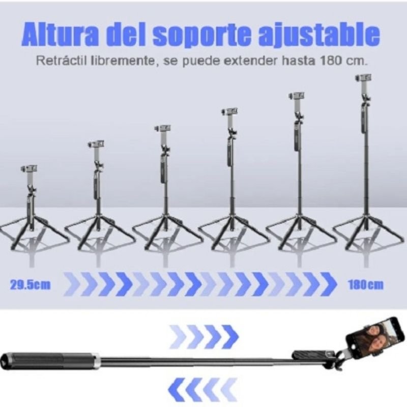 Tripode Para Celulares Control 170 Cm - Image 4
