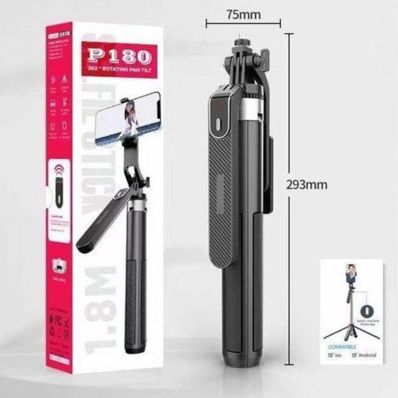 Tripode Para Celulares Control 170 Cm