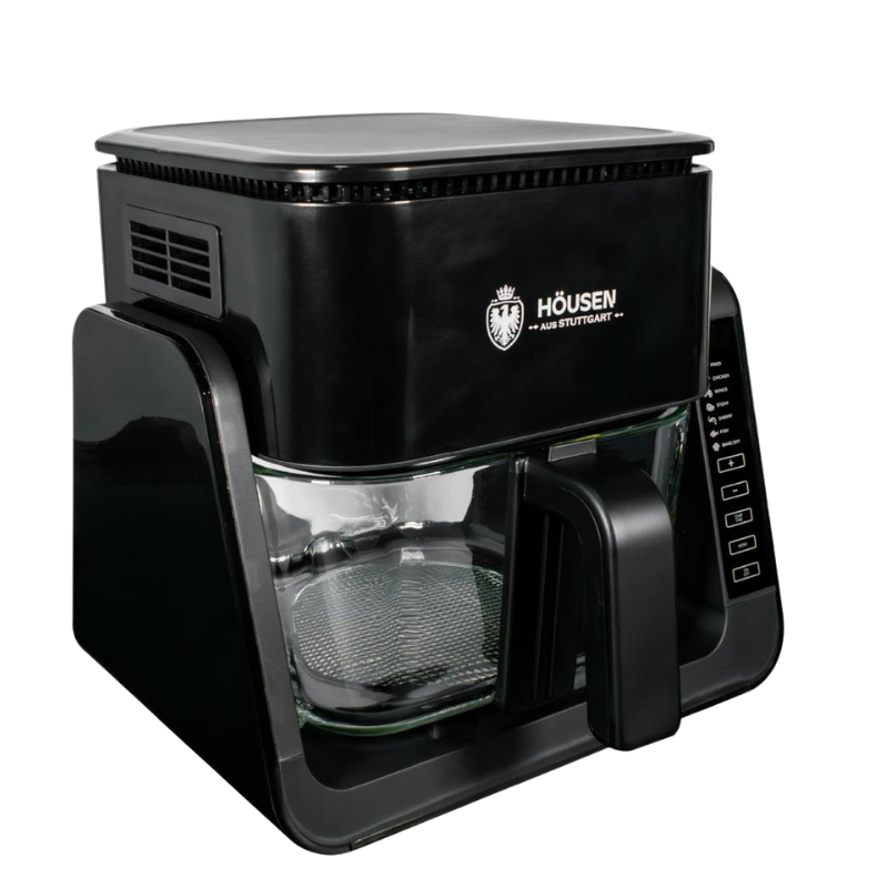 Freidora 2 En 1 Digital En Vidrio Housen