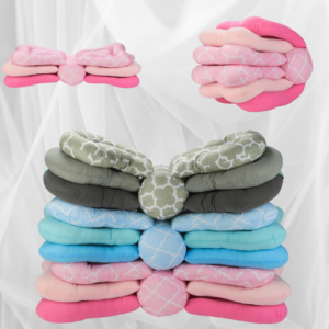 Cojín de Lactancia Ergonómico para Mamá y Bebé